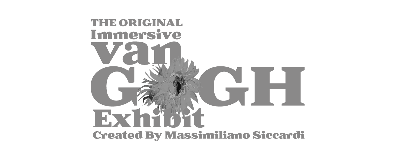The original immersive Van Gogh Exhibit logo